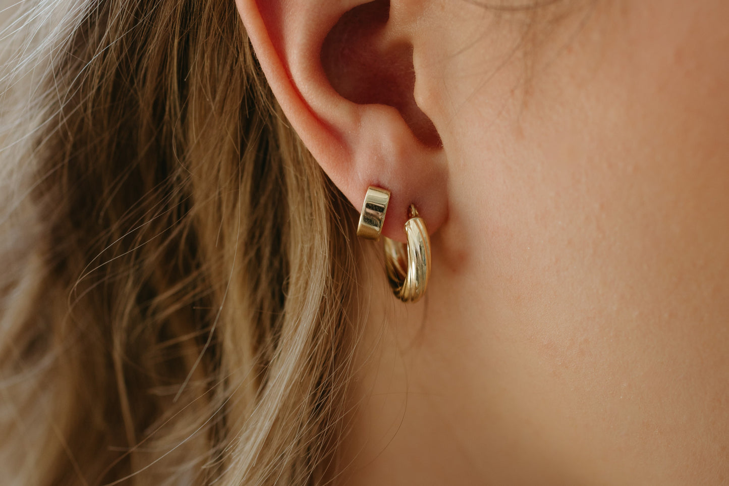 Twisted Tube Hoops