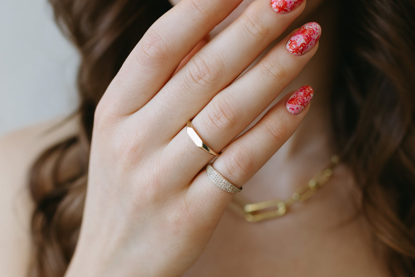 Slim Signet Ring