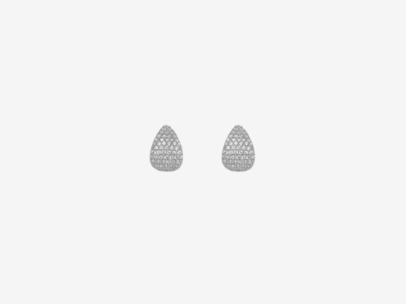 Pavé Chevron Studs