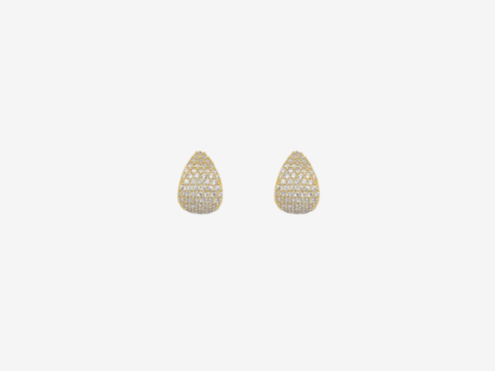 Pavé Chevron Studs