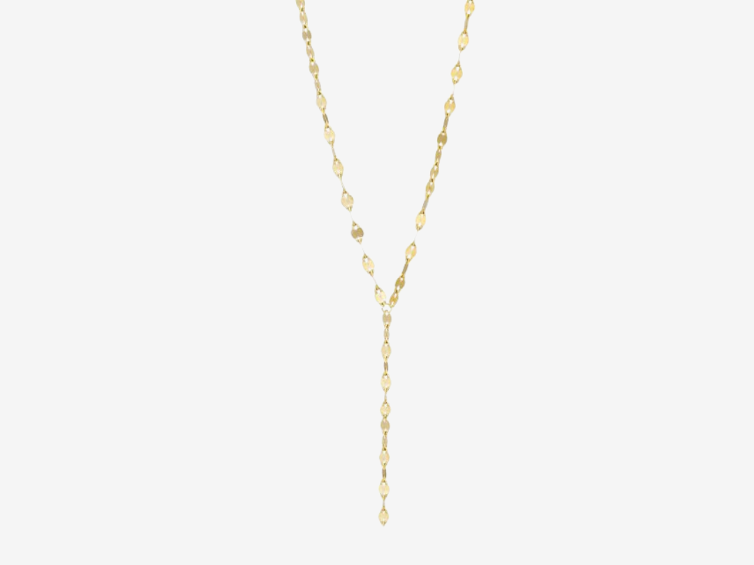 Fancy Buckle Lariat Chain