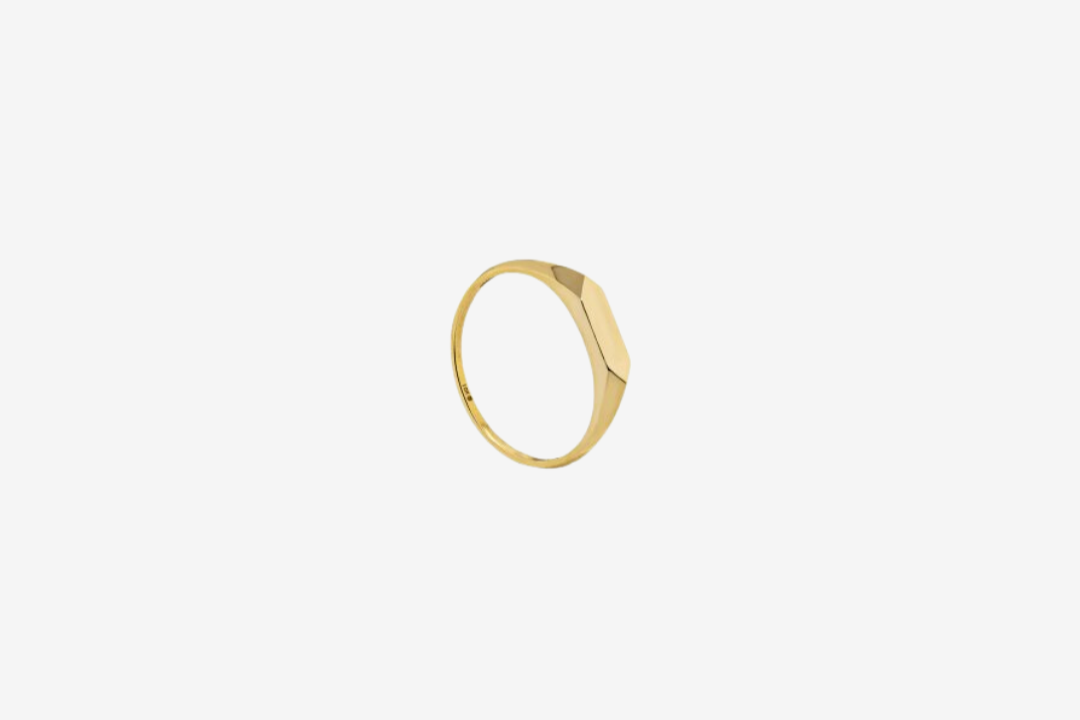 Slim Signet Ring