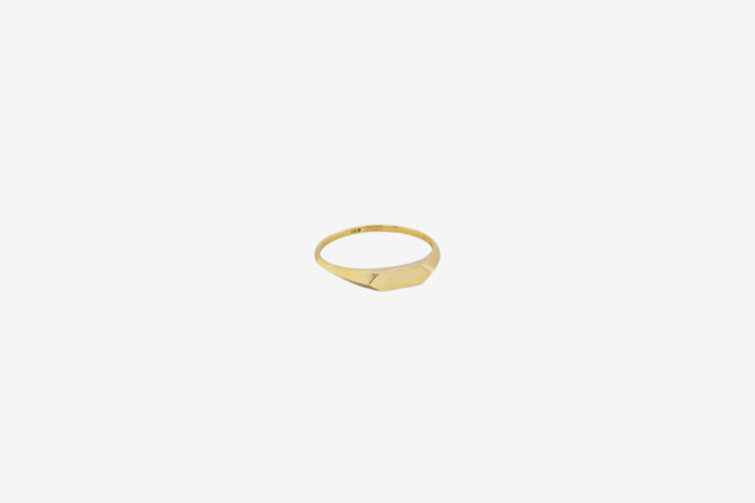 Slim Signet Ring