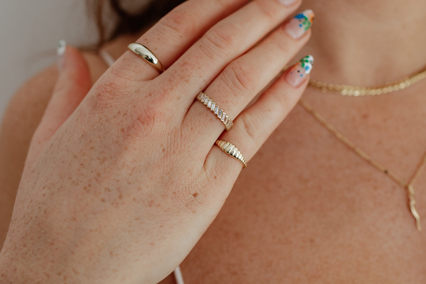 Croissant Signet Ring - FINAL SALE