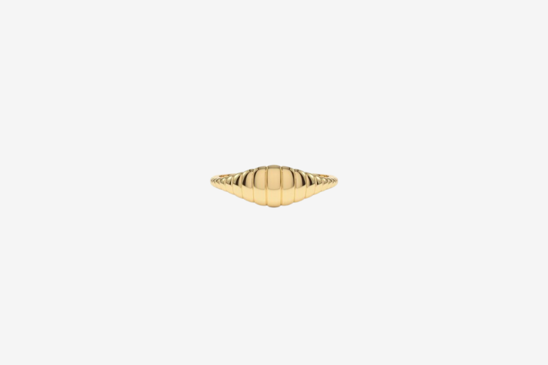 Croissant Signet Ring - FINAL SALE
