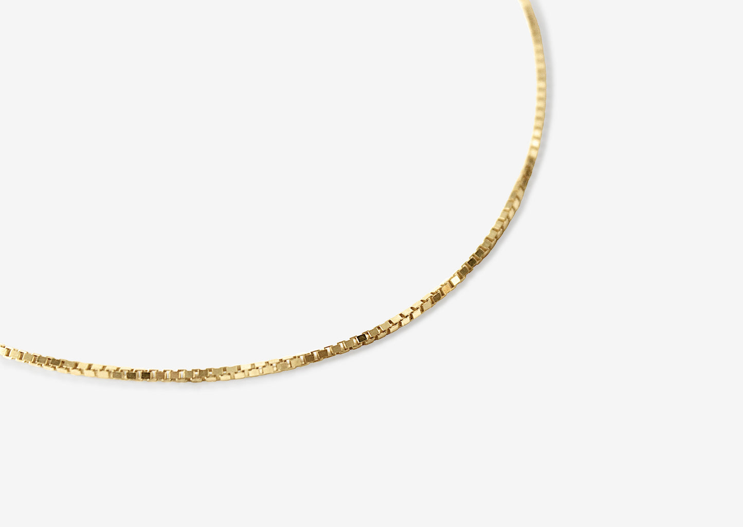 Box Chain Anklet