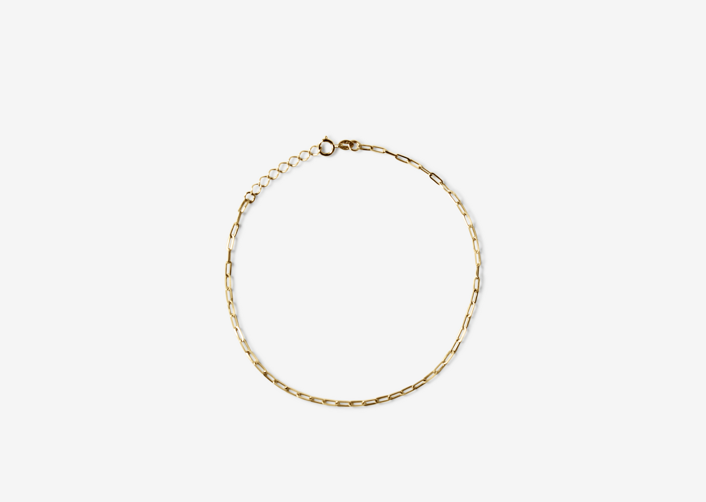 Paperclip Anklet