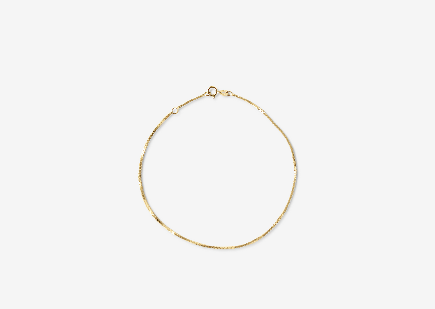 Box Chain Anklet