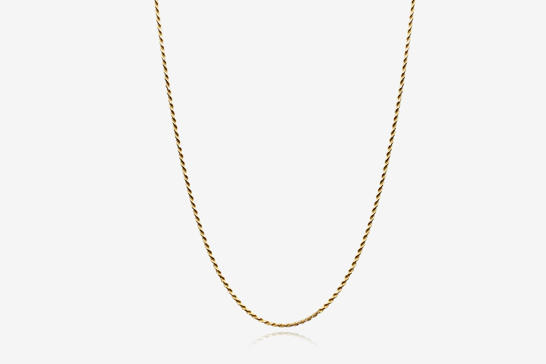 Gold Rope Chain: A Timeless and Elegant Jewelry Choice