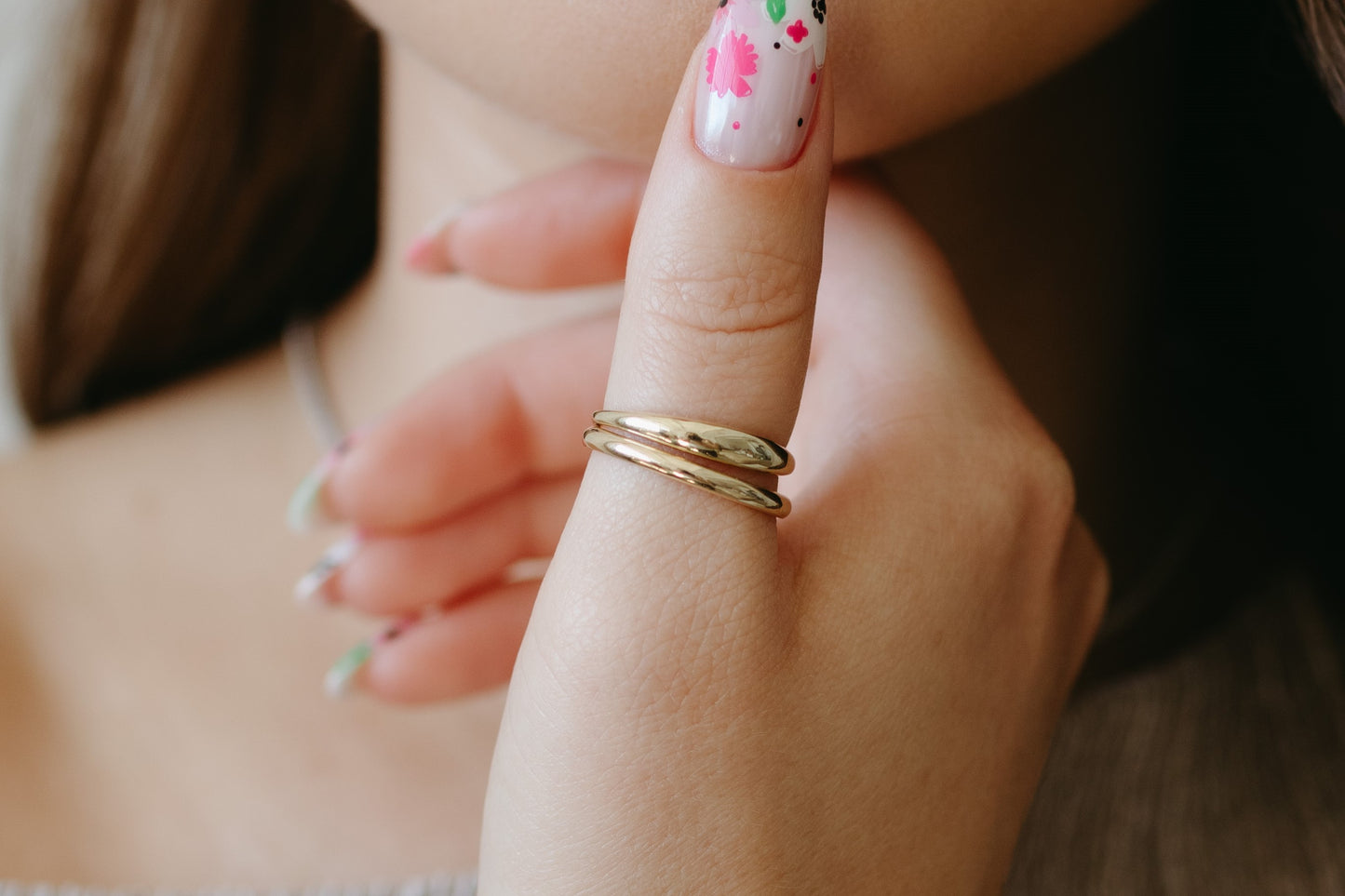 Dainty Dome Ring