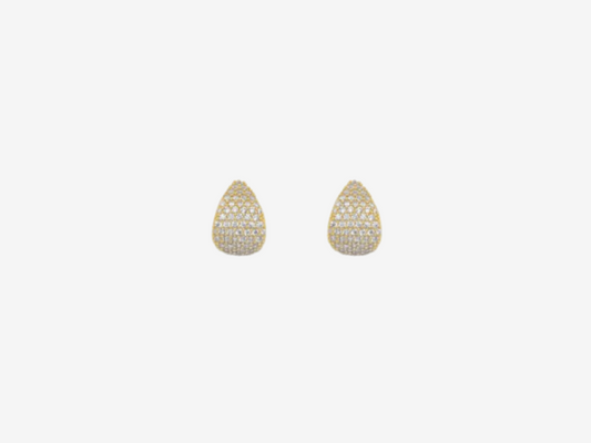 Pavé Chevron Studs