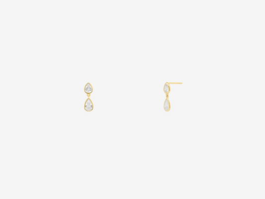 Pear Drop Studs