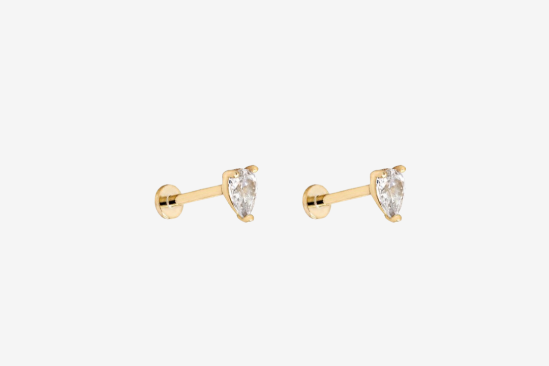 Flatback Stud Earrings